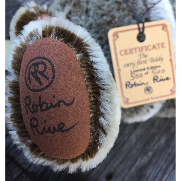 The Very First Teddy - KiwiCurio-Robin Rive-Teddy Bears-Limited Edition
