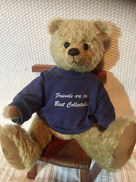 robin rive eddie mohair jointed bear
