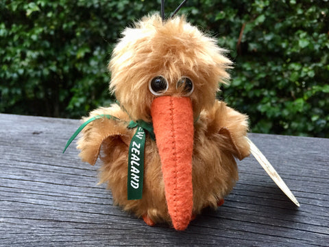 Plush Kiwi bird - KiwiCurio-Robin Rive-Teddy Bears-Limited Edition