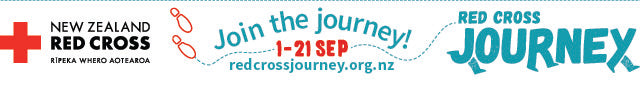 Support our New Zealand  Red Cross Journey this September