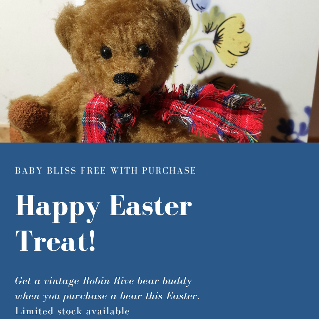 Special Robin Rive Baby Bliss Bear Giveaway for Easter