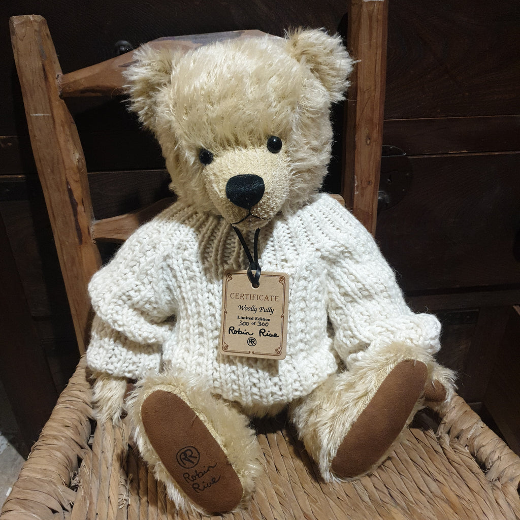 Woolly Pully  47cm Robin Rive Limited edition mohair bear