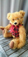 Mr Fraser, 36cm OOAK ginger mohair Robin Rive Bear
