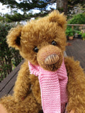 Damon, Robin Rive bear, 44cm, dark mohair, ooak