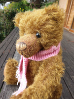 Damon, Robin Rive bear, 44cm, dark mohair, ooak