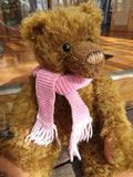 Damon, Robin Rive bear, 44cm, dark mohair, ooak