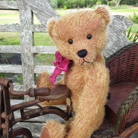 Mason 30cm robin rive bear, 'vintaged' OOAK collectable bear