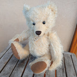 Tanya,OOAK, 36cm, Robin Rive collectible mohair bear with glasses