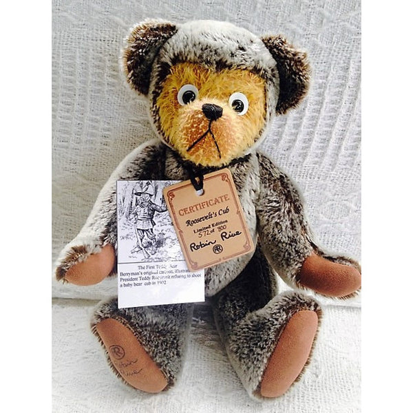 Roosevelts Cub - KiwiCurio-Robin Rive-Teddy Bears-Limited Edition