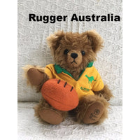 Rugger Ireland - KiwiCurio-Robin Rive-Teddy Bears-Limited Edition