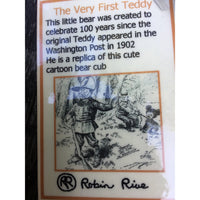 The Very First Teddy - KiwiCurio-Robin Rive-Teddy Bears-Limited Edition