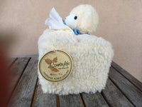 Cream lamb head  toilet box cover - KiwiCurio-Robin Rive-Teddy Bears-Limited Edition